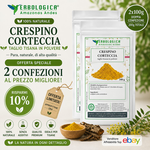 Crespino corteccia polvere - crespino,