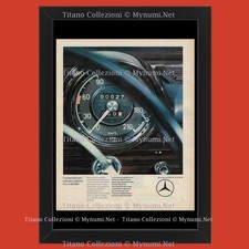 1964 * Pubblicità Originale 'Mercedes-Benz - I Contachilometri Indicano Soltanto
