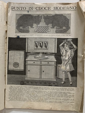 VINTAGE RIVISTA PUNTO IN CROCE