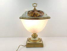 LAMPADA DA TAVOLO VINTAGE VIA VENETO BERGER PIETER PAUL RUBENS CORONA DI FRUTTA