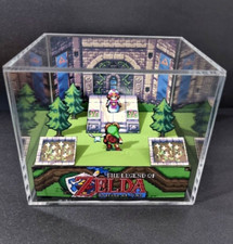 Zelda 2D Ocarina of time - Diorama 3D Cubo fatto a mano - Videogiochi - Shadowbox