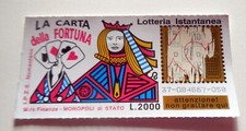 VINTAGE SCRATCH CARD OF LUCK