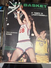 rivista spoort basket pallacanestro  GIGANTI DEL BASKET n.14 dicembre 1970 ignis
