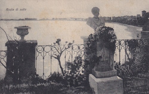 Cartolina roma anzio di - cartolina,