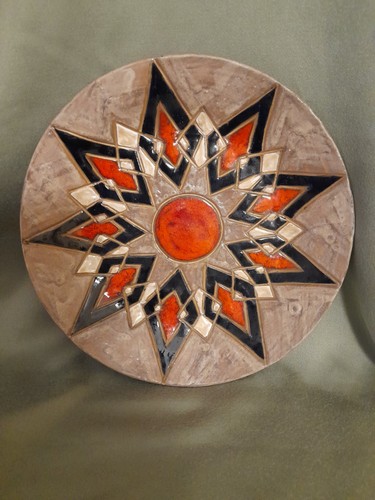 Emilia palomba piatto ceramica - palomba,