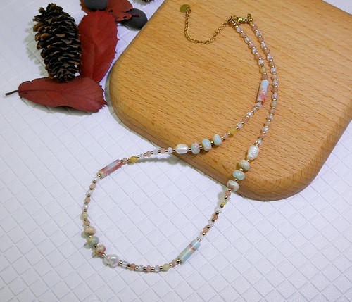 Collana pietre preziose - , boeme