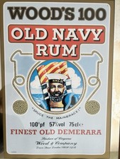 Woods 100 Old Navy Rum Mirror