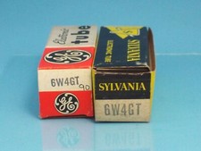 6W4 GT  VALVES  TUBES  NOS NIB