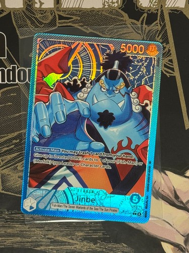 One piece tcg scheda - one, jinbe