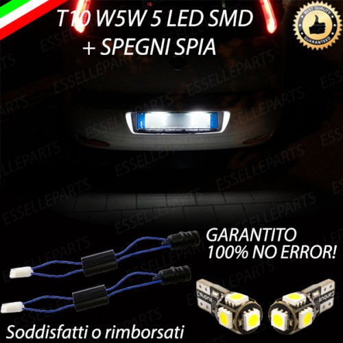 Coppia luci targa led - coppia, per