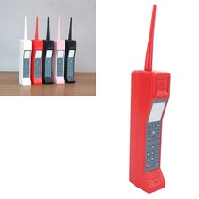Red Retro Cell Phone Model