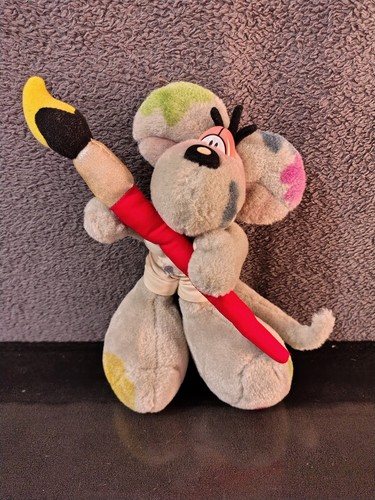 Peluche diddl artistre peintre - peluche,