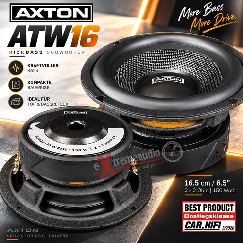 Axton atw16 subwoofer - axton,