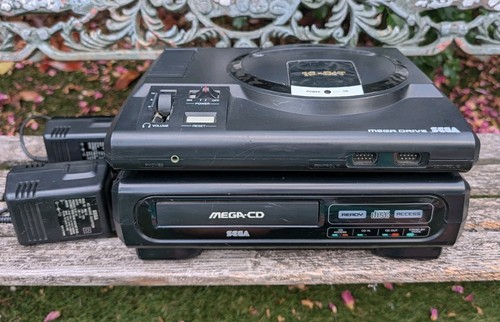 Console sega mega - con,