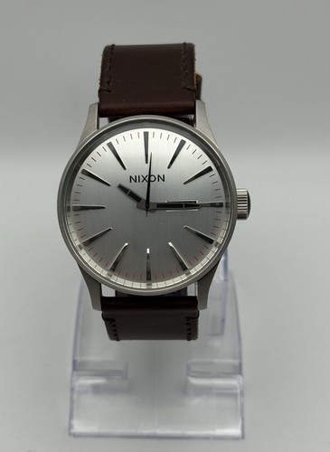 Nixon never late the - be,