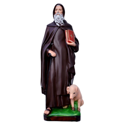 Statua sant antonio abate - antonio,