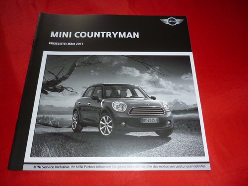 Listino prezzi mini countryman - prezzi,