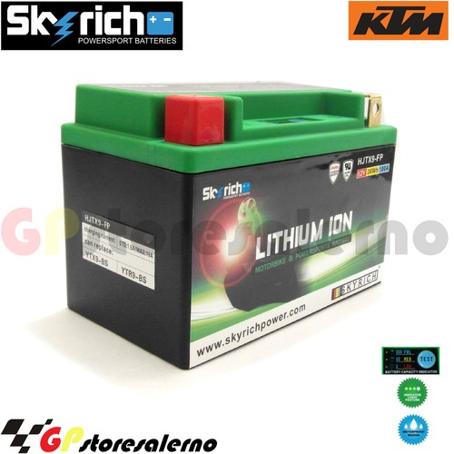 327104 batteria litio skyrich - batteria,