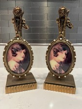 Edgar Berebi coppia 2 -Cornici foto smaltate strass scimmia Simian 4035/9