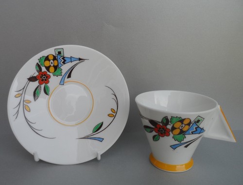 Tazza piattino shelley art - e,