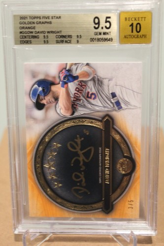 2021 topps five star - five, golden