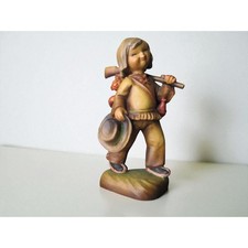 Statuina scultura legno 6"