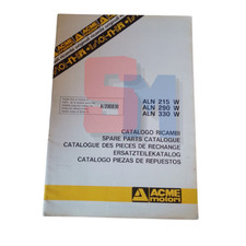 CATALOGO RICAMBI ACME ALN215W