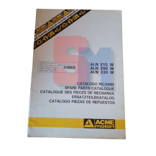 Catalogo ricambi acme - catalogo,