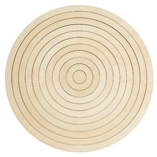 Set cerchi legno - 10,