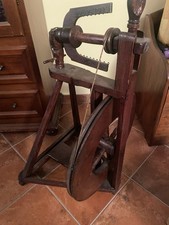 ANTICO ARCOLAIO - ( FILARINO ) IN LEGNO CON PEDALIERA