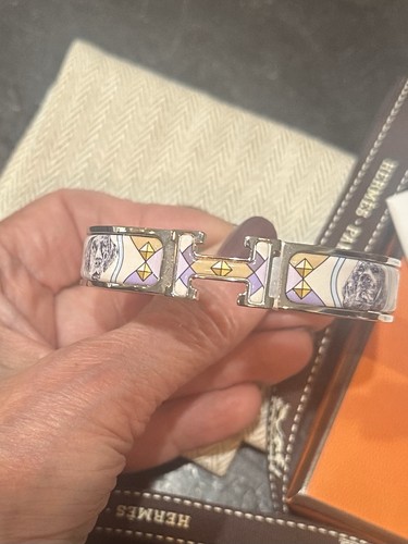 Bracciale hermès smalto - smalto, clic