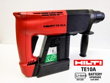 ✅  Hilti TE10A Trapano tassellatore SDS valigia e 2 Batterie  da 36V LI-ION