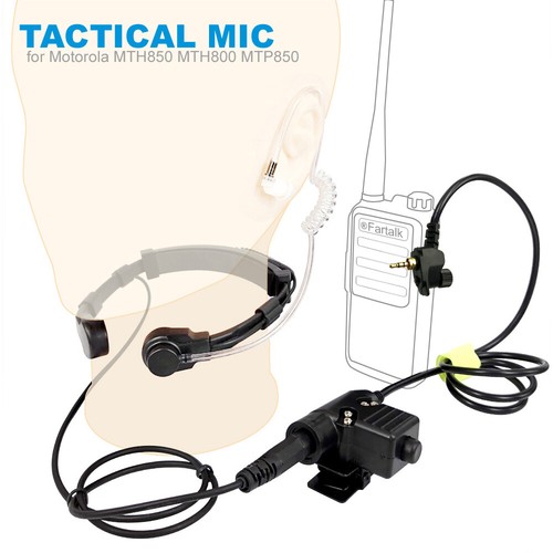 Auricolare microfono gola