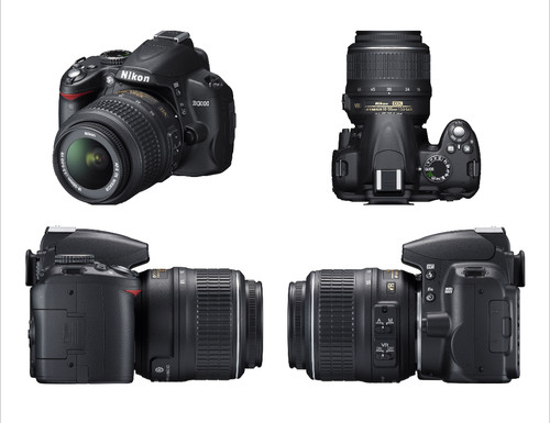 Nikon d3000 2 megapixel - nikon, d