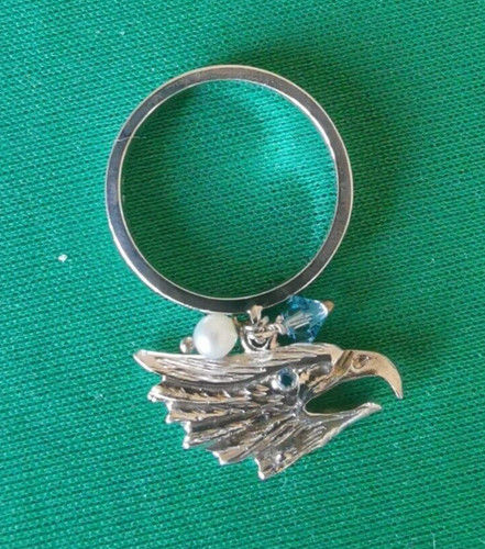 Anello con aquila in - anello,