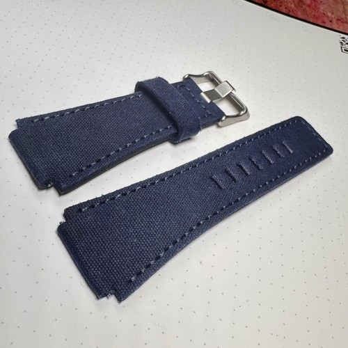 Cinturino orologio 24mm blu