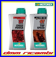 Olio miscela MOTOREX CROSS POWER 2T + TOP SPEED 4T 15W50 cambio frizione KTM TPI