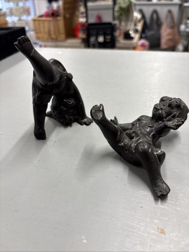 Coppia statuine bambini - , in