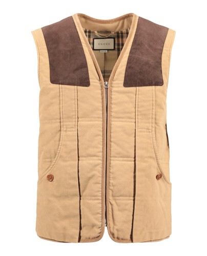 Gilet uomo gucci pelle - in, di