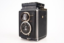 Rollei fotocamera originale Rolleiflex K1 TLR 6x6 con obiettivo Zeiss 7,5 cm f/4,5 Tessar V26