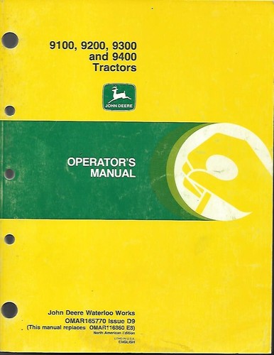 Manuale operatori trattori - manuale,