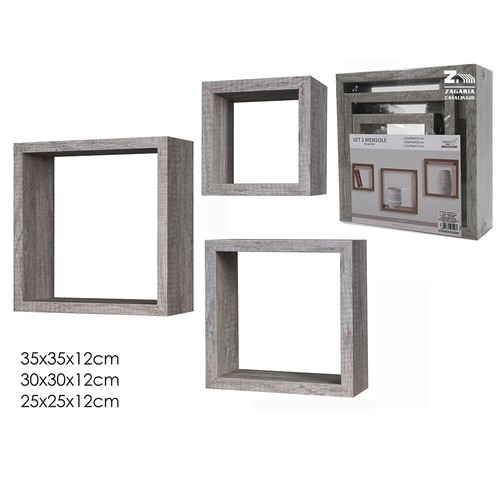 Set mensole cubi - da, parete
