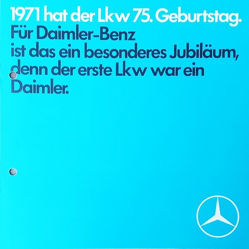 Mercedes benz camion anni - mercedes-benz, 75
