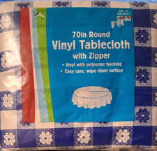 Tovaglia Tavern-Check Blue