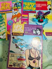 LUPO ALBERTO MAGAZINE numeri 0 1 2 lotto 3 riviste ed. Macchia Nera 1991
