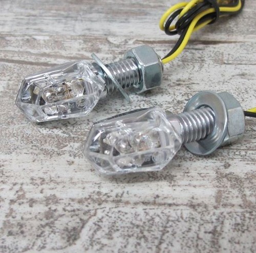 Frecce moto led cromate - frecce,