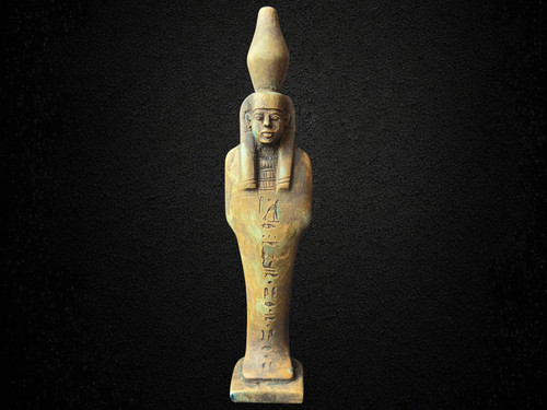 Antica statua egizia ushabti - statua,
