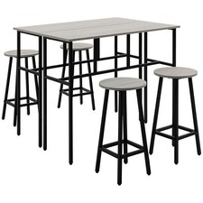 Homcom set bar - homcom, 6