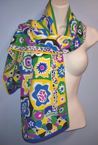 Sciarpa foulard seta - , firmata