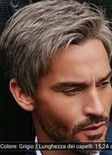 Parrucca capelli strati uomo - capelli,